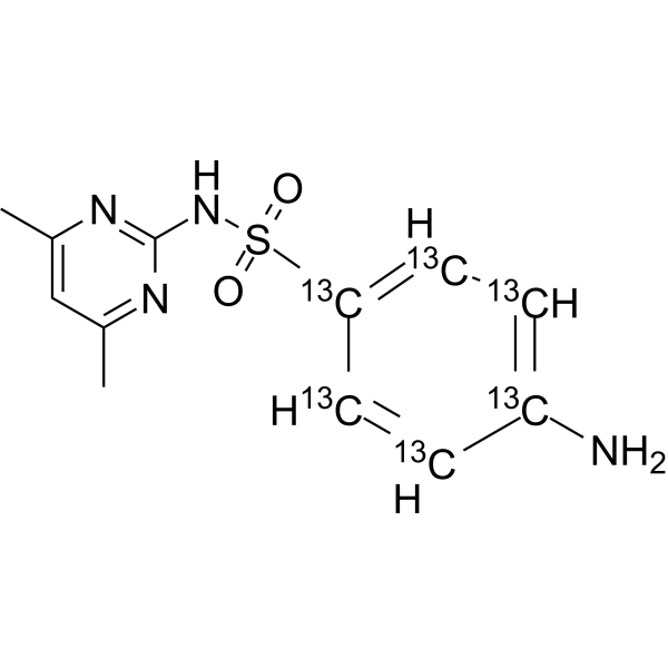 Sulfamethazine-13C6 77643-91-5